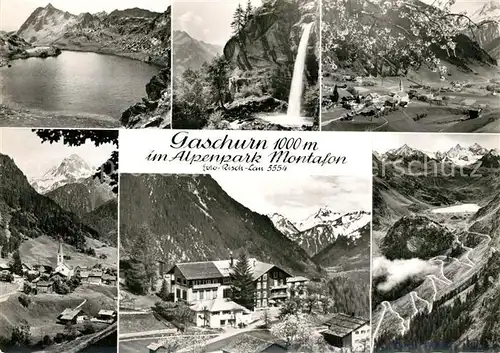 AK / Ansichtskarte Gaschurn_Vorarlberg Alpenpark Montafon Teilansichten Gaschurn Vorarlberg