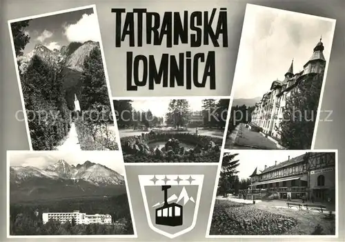 AK / Ansichtskarte Tatranska_Lomnica Teilansichten Tatranska Lomnica