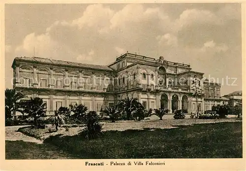 AK / Ansichtskarte Frascati Palazzo di Villa Falconieri Frascati