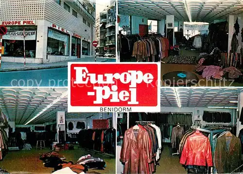 AK / Ansichtskarte Benidorm Europe Piel Fabricca de Confeccion Details Benidorm