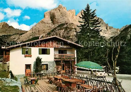 AK / Ansichtskarte Val_Badia S. Cassiano Rifugio Capanna Alpina Val_Badia