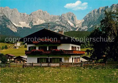 AK / Ansichtskarte Going_Wilden_Kaiser_Tirol Pension Haus Tirol Going_Wilden_Kaiser_Tirol