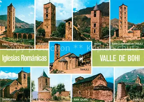 AK / Ansichtskarte Lerida Valle de Bohi Iglesias Romanicas  Lerida