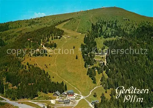 AK / Ansichtskarte Gerlitzen Fliegeraufnahme mit Sporthotel Alpenrose Gerlitzen