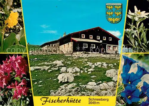 AK / Ansichtskarte Puchberg_Schneeberg Fischerhuette  Puchberg Schneeberg