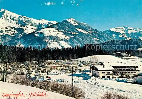 AK / Ansichtskarte Kitzbuehel_Tirol Camping Schwarzsee J. und H. Reiter Kitzbuehel Tirol
