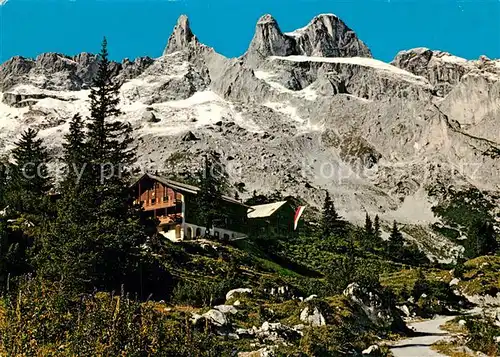 AK / Ansichtskarte Tschagguns_Vorarlberg Lindauer Huette Tschagguns Vorarlberg