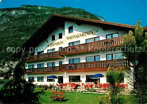 AK / Ansichtskarte Margreid_Weinstrasse Hotel Pension Weingarten Margreid_Weinstrasse