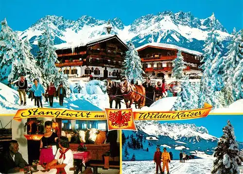 AK / Ansichtskarte Going_Wilden_Kaiser_Tirol Gasthaus Stanglwirt am Wilden Kaiser Going_Wilden_Kaiser_Tirol