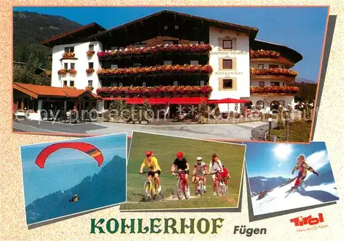 AK / Ansichtskarte Fuegen Hotel Restaurant Kohlerhof Fuegen