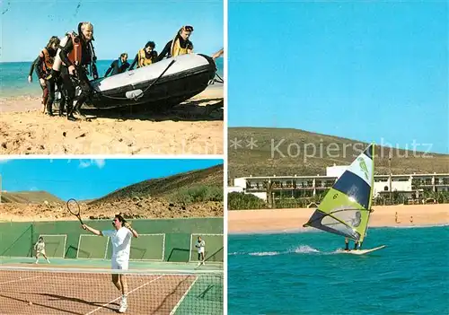 AK / Ansichtskarte Jandia_Playa Robinson Club Hotel Strand Tennis Tauchen Jandia_Playa