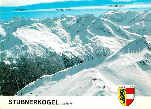 AK / Ansichtskarte Bad_Gastein Stubnerkogel Fliegeraufnahme Bad_Gastein