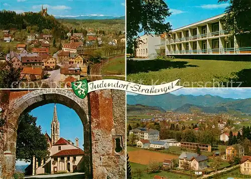 AK / Ansichtskarte Strassengel_Judendorf Jugenddorf Genesungsheime der Bundesbahn Wallfahrtskirche Strassengel  Strassengel Judendorf