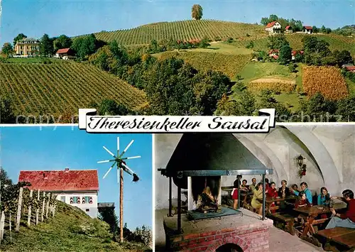 AK / Ansichtskarte Liebnitz_Thaya Theresienkeller Sausal  Liebnitz Thaya