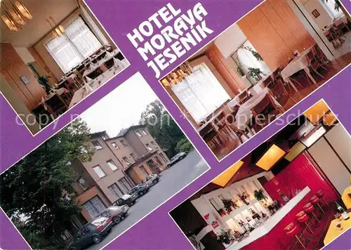 AK / Ansichtskarte Jesenik Hotel Morava ZVK Centrum Jesenik