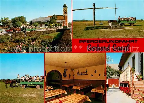 AK / Ansichtskarte Illmitz Pferderundfahrt Gerhard Gangl Illmitz