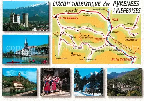 AK / Ansichtskarte Tarascon_Bouches du Rhone Corcuot Touristique des Pyrenees Ariegeoises Tarascon Bouches du Rhone