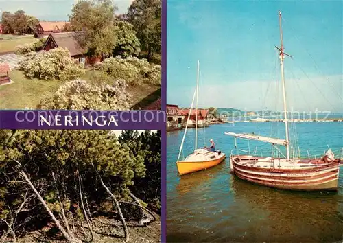 AK / Ansichtskarte Neringa Boote Wohnhaeuser Neringa
