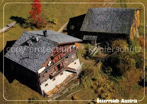 AK / Ansichtskarte Tirol_Region Fliegeraufnahme Bauernhof im Virgental Tirol Region
