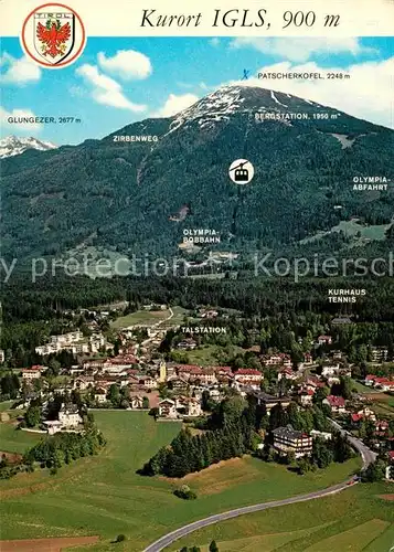 AK / Ansichtskarte Igls_Tirol Seilbahn Patscherkofel Igls_Tirol