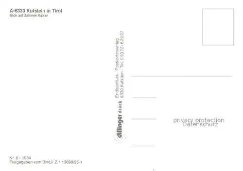 AK / Ansichtskarte Kufstein_Tirol Fliegeraufnahme mit Zahmen Kaiser Kufstein_Tirol