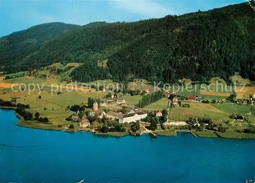 AK / Ansichtskarte Ossiach Fliegeraufnahme Ossiach