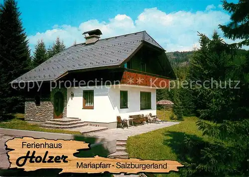 AK / Ansichtskarte Mariapfarr Ferienhaus Holzer  Mariapfarr