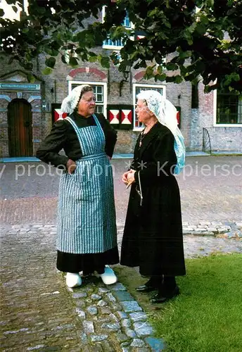 AK / Ansichtskarte Trachten_Holland Klederdracht Dreischor  