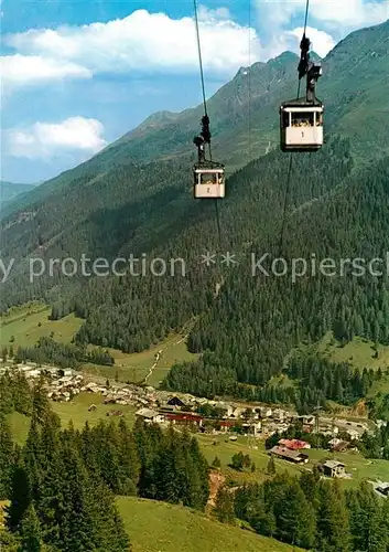 AK / Ansichtskarte Seilbahn St. Anton am Arlberg  Seilbahn
