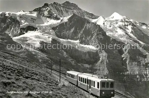 AK / Ansichtskarte Jungfraubahn Jungfrau Kleine Scheidegg  Jungfraubahn