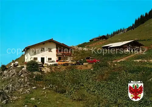 AK / Ansichtskarte Thiersee Kaeserei Ackern Alm Thiersee