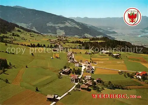 AK / Ansichtskarte Weerberg Fliegeraufnahme Weerberg