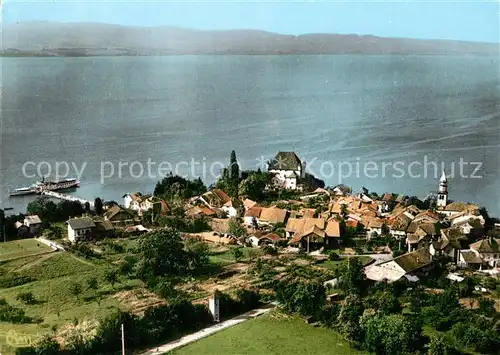 AK / Ansichtskarte Yvoire Vue generale aerienne Yvoire
