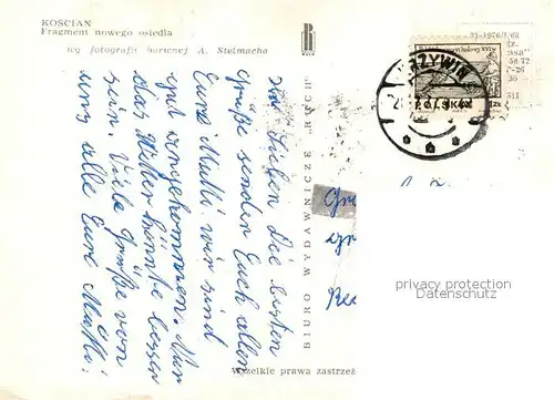 AK / Ansichtskarte Koscian Fragment nowego osiedla Koscian