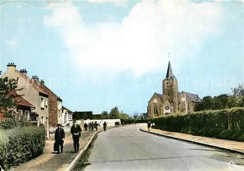 AK / Ansichtskarte Audruicq Vue sur l Eglise Audruicq