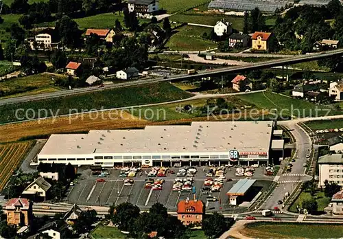 AK / Ansichtskarte Villach_Kaernten Grossmarkt Villach Sued Fliegeraufnahme Villach_Kaernten