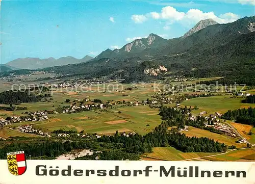 AK / Ansichtskarte Goedersdorf_Kaernten mit Muellnern Stobitzen und Techanting Goedersdorf Kaernten