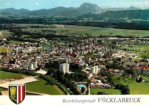 AK / Ansichtskarte Voecklabruck_Oberoesterreich Fliegeraufnahme Voecklabruck