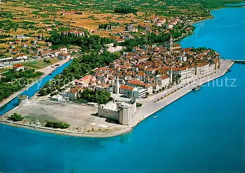 AK / Ansichtskarte Trogir Fliegeraufnahme Trogir