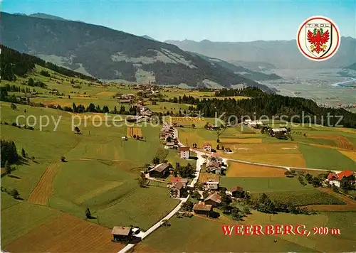 AK / Ansichtskarte Weerberg Fliegeraufnahme  Weerberg