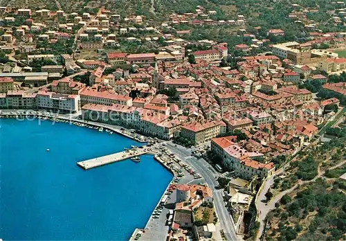 AK / Ansichtskarte Senj_Gospic_Lika_Senj Fliegeraufnahme Senj_Gospic_Lika_Senj