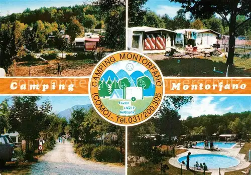 AK / Ansichtskarte Como_Lago_di_Como Camping Montorfano Swimmingpool Como_Lago_di_Como