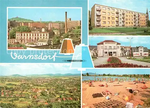 AK / Ansichtskarte Varnsdorf Sluknovskeho vybezku Textilni prumysl se staletou tradici Elite a Velveta Varnsdorf