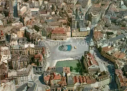 AK / Ansichtskarte Praha_Prahy_Prague Altstaedter Ring Fliegeraufnahme Praha_Prahy_Prague