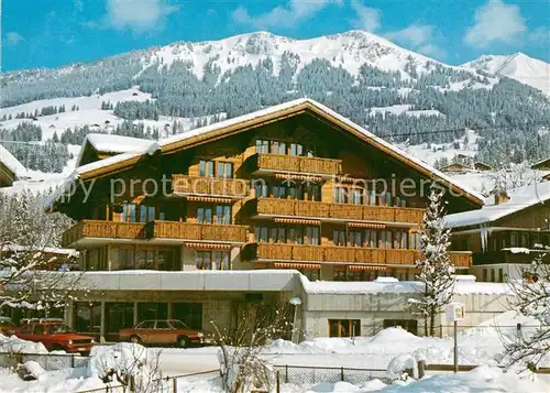 AK / Ansichtskarte Lenk_Simmental Schmids Hus Ferienwohnungen Lenk Simmental