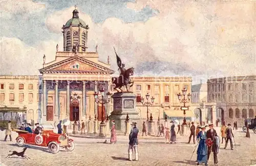 AK / Ansichtskarte Bruxelles_Bruessel La Place Royale Bruxelles_Bruessel