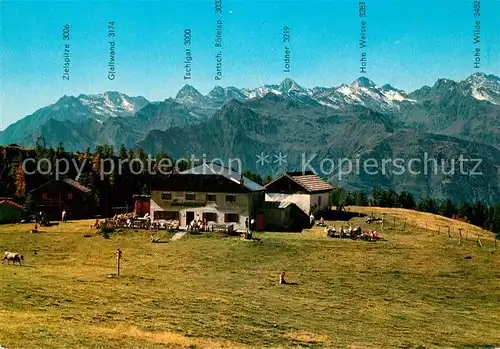 AK / Ansichtskarte Saltaus Gasthaus Tallner Alm Hirzerhuette Saltaus