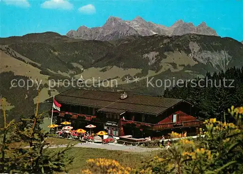 AK / Ansichtskarte St_Johann_Tirol Alpengasthof Angerer Alm St_Johann_Tirol