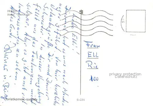 AK / Ansichtskarte Przno Hotel Maestral Strand 