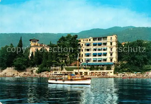 AK / Ansichtskarte Opatija_Istrien Grand Hotel Belvedere Opatija_Istrien